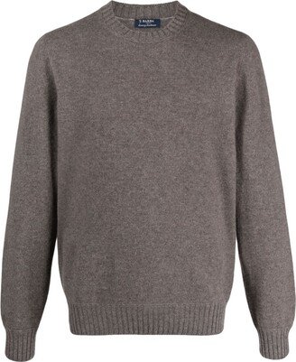 Crew-Neck Cashmere Jumper-AN