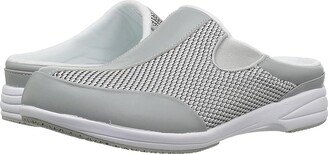 Washable Walker Slide (Silver Mesh) Women's Slide Shoes