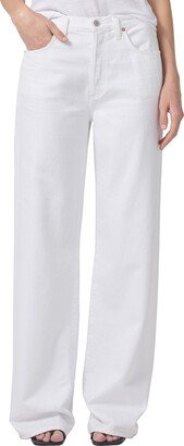 Annina High Waist Wide Leg Organic Cotton Jeans-AA