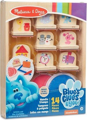 Blue's Clues & You! Melissa & Doug Blues Clues & You! Wooden Handle Stamps