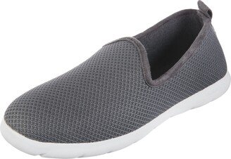 mens Sport Knit Indoor/Outdoor Closed Back Slipper