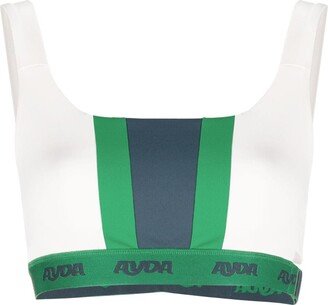 Ayda Milo colour-block sports bra