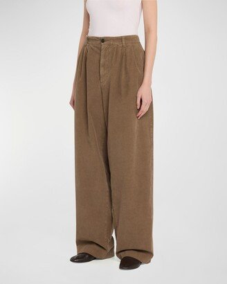 Rufos Corduroy Wide-Leg Pants