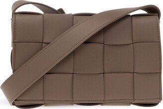 Interwoven Fold-Over Shoulder Bag-AA