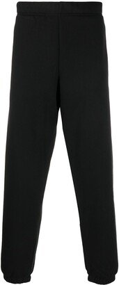 High-Waisted Track Trousers-AA