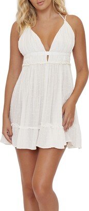 Daphne Swiss Dot Cover-Up Dress