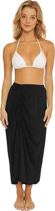 Breezy Basics Adjustable Skirt Cover-Up (Black) Women's Swimwear