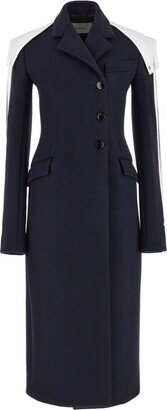 Double-Breated Wool Coat