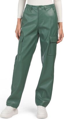 TJMAXX Cargo Faux Leather Trousers For Women