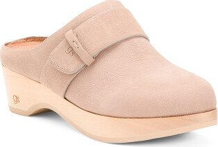 Leather Henley Clogs for Women