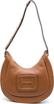 Brown Leather Hobo Bag