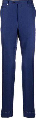 Virgin Wool Straight-Leg Trousers