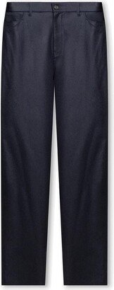 Wide-Leg Tailored Pants-AC