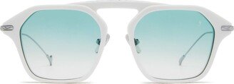 Eyepetizer Martin White Sunglasses