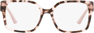 Prada Eyewear Pr 10wv Orchid Tortoise Glasses