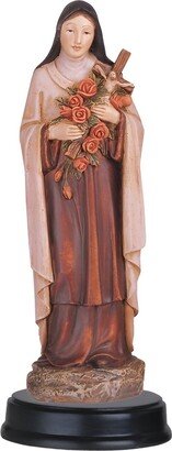 5H Saint Teresa Statue Saint Teresa of Lisieux Holy Figurine Religious Decoration Home Decor Perfect Gift for House Warming, Holidays and B