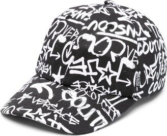 Logo-Print Cotton Cap-AA