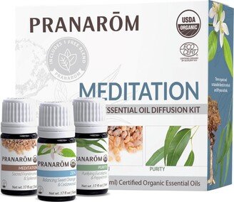 Pranarom Meditation Diffusion Blend Kit (3 x 5ml) Kit