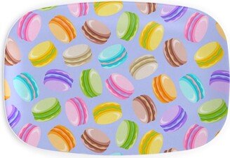 Serving Platters: Pastel Macarons - Lavender Serving Platter, Purple