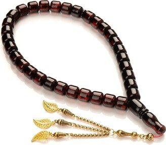 Amber Tasbih|33 Islamic Prayer Beads, 48G|Tesbih|Muslim Gifts