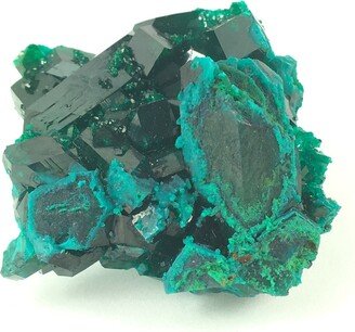 Dioptase, Onderra Mine, Kaokoveld Plateau, Kunene Region, Namibia-AA