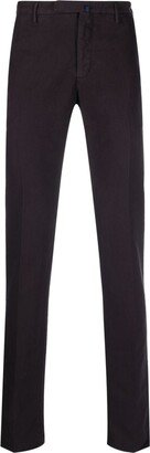 Batavia pressed-crease slim-fit trousers-AA