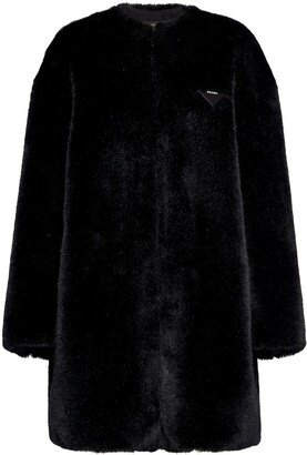 Aspen faux-fur coat