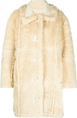 Samira faux-shearling coat