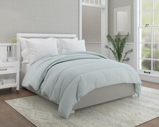 Laurel & Mayfair 300tc Cotton Sateen Down Alternative Comforter - Light Blue