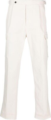 Cargo-Pocket Straight-Leg Trousers