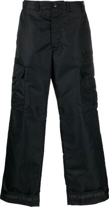 Wide-Leg Cargo Trousers-AV