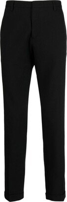 Mid-Rise Straight-Leg Trousers-CD