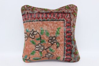 Designer Pillows, Kilim Pillow Cases, Covers, Orange Cover, Rug Wedding Gift 3543