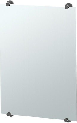 Latitude 2 Minimalist Mirror - Matte Black