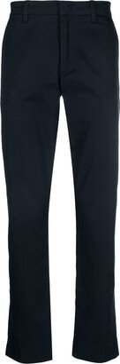 Mid-Rise Straight-Leg Trousers-CR