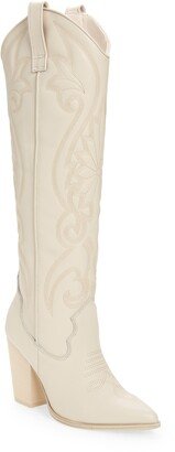 Lasso Knee High Western Boot