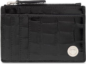 Embossed Zipped Cardholder