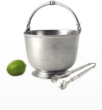 Bar Ice Bucket with Tongs