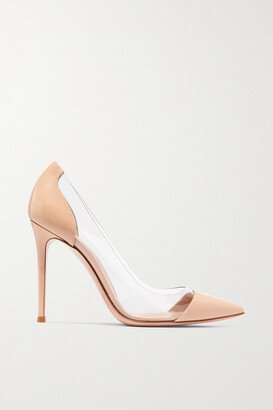 Plexi 105 Patent-leather And Pvc Pumps - Neutrals