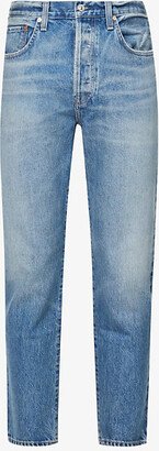 Mens Clubhose Md Indigo Finn Relaxed-fit Tapered Jeans