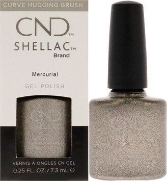 Shellac Nail Color - Mercurial by for Women - 0.25 oz Nail Polish