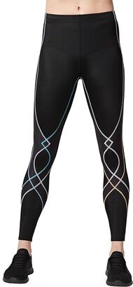 Stabilyx Joint Support Compression Tights (Black/Gradient Rainbow) Women's Workout