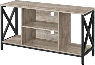 47inch TV Stand 47-Inch Wide TV Console Table, Gray