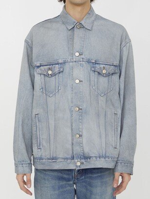 Oversized denim jacket-AC