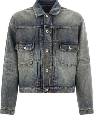 Denim trucker jacket-AG