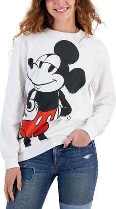 Juniors' Mickey Mouse Crewneck Sweatshirt