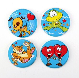 Buttonsmith® Cartoon Love 1.25