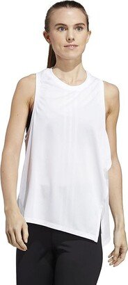 High Intensity Aeroready Quickburn Training Tank (White/Black) Women's Clothing