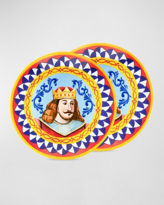 Dolce&Gabbana Casa Carretto King Set 2 Dessert Plates