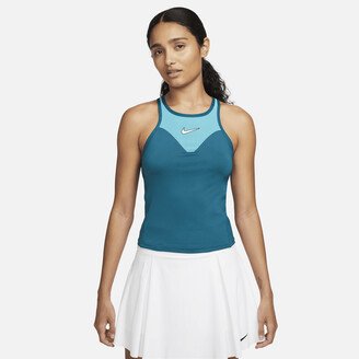 Women's Court Dri-FIT Slam Tennis Tank Top in Green